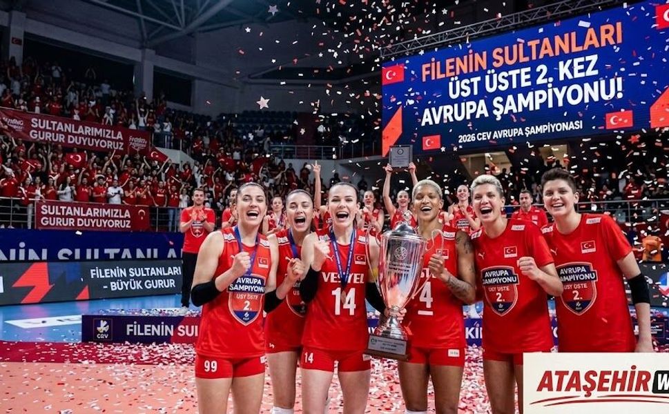 FİLENİN SULTANLARI ÜST ÜSTE 2. KEZ AVRUPA ŞAMPİYONU!