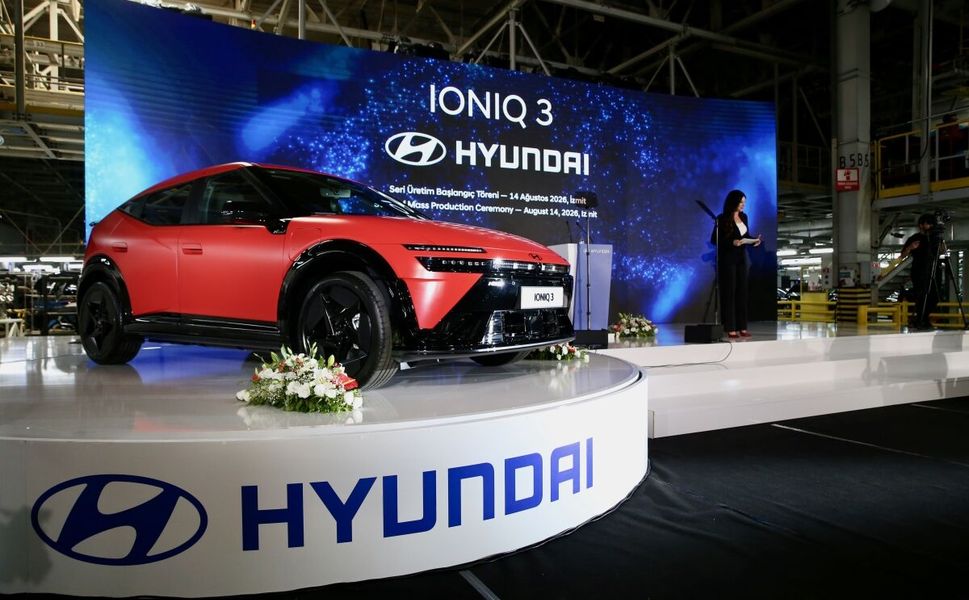 Hyundai Motor Türkiye, İlk Elektrikli Aracı IONIQ 3’ün Üretimine Başladı.