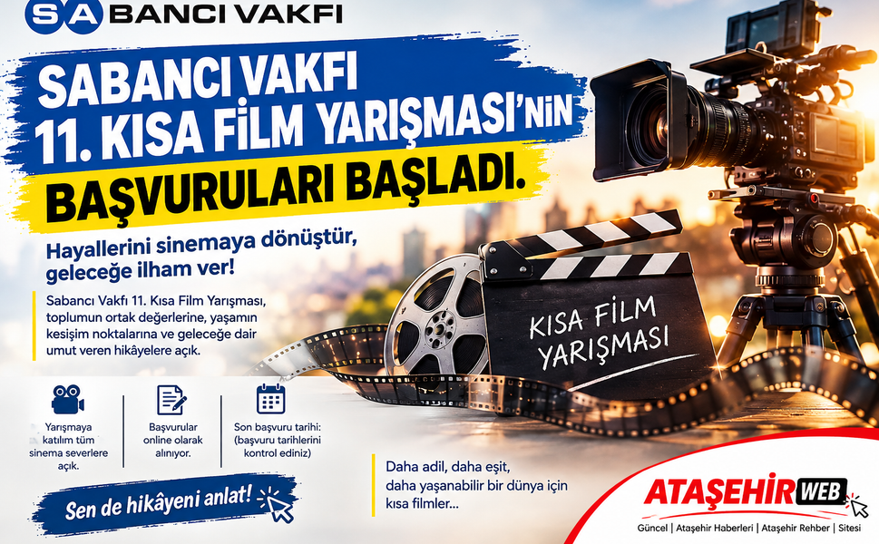 SABANCI VAKFI 11. KISA FİLM YARIŞMASI’NIN BAŞVURULARI BAŞLADI