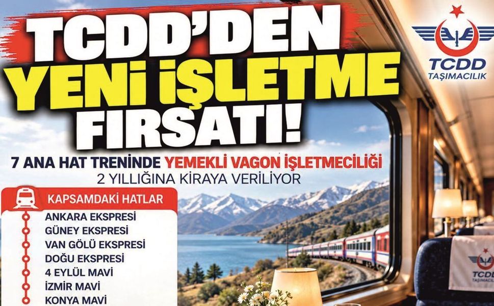 TCDD’den Yeni İşletme Fırsatı