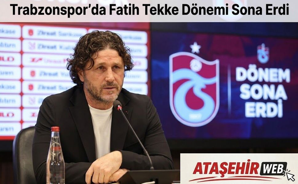 Trabzonspor'da Fatih Tekke Dönemi Sona Erdi!