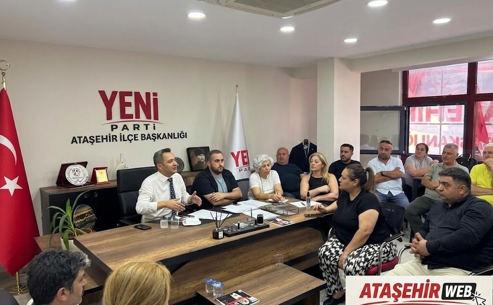 YENİ Parti Ataşehir İlçe Başkanlığı Yeni Binasının Açılışını Gerçekleştiriyor