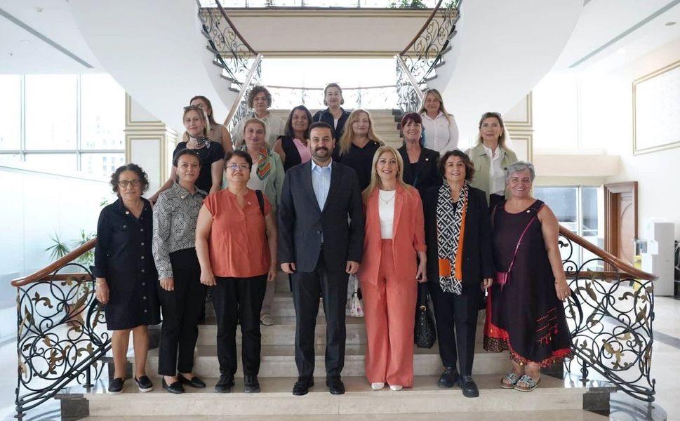 Yeni Parti Ataşehir Kadın Kolları’ndan Başkan Vekili Murat Güneş’e Ziyaret