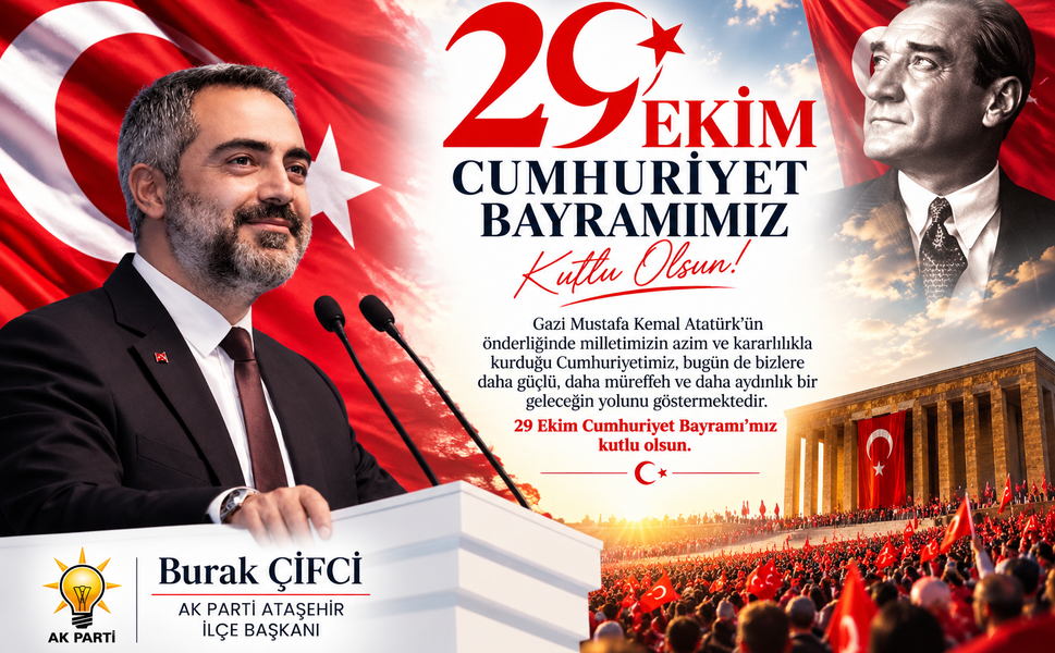 Burak Çifci’den 29 Ekim Cumhuriyet Bayramı Mesajı