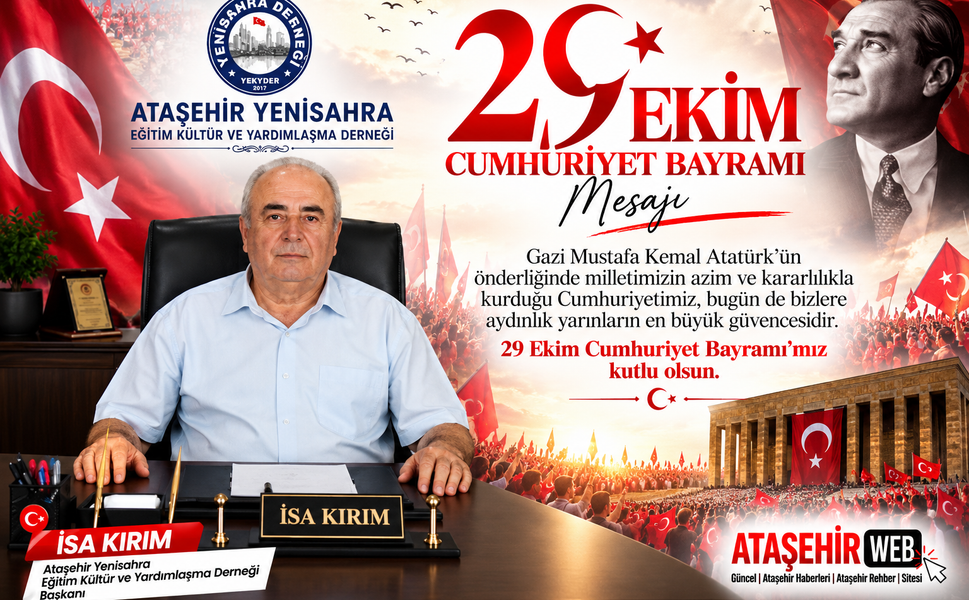 İsa Kırım’dan 29 Ekim Cumhuriyet Bayramı Mesajı