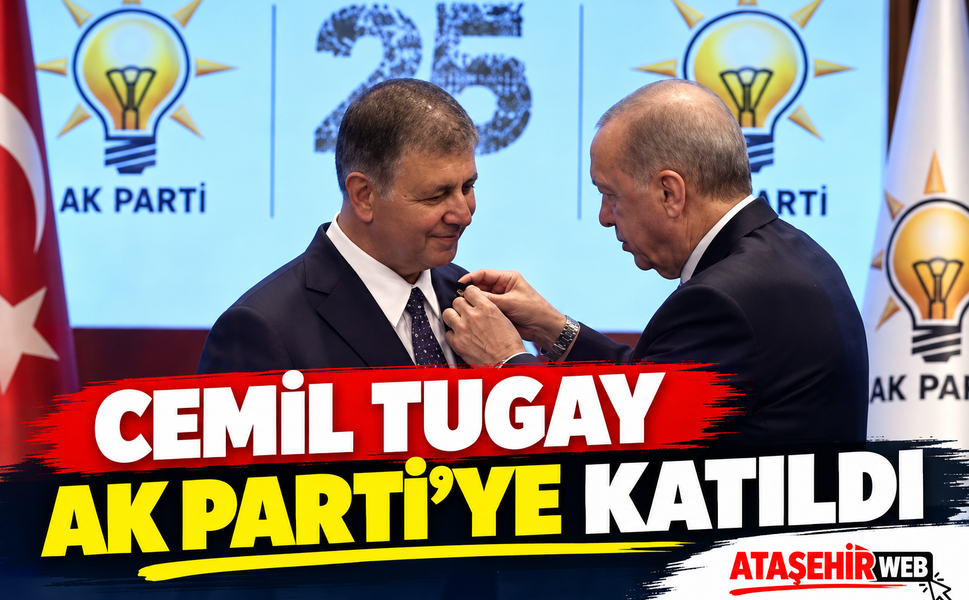 İzmir Siyasetinde Tarihi Gün: Cemil Tugay AK Parti’ye Katıldı