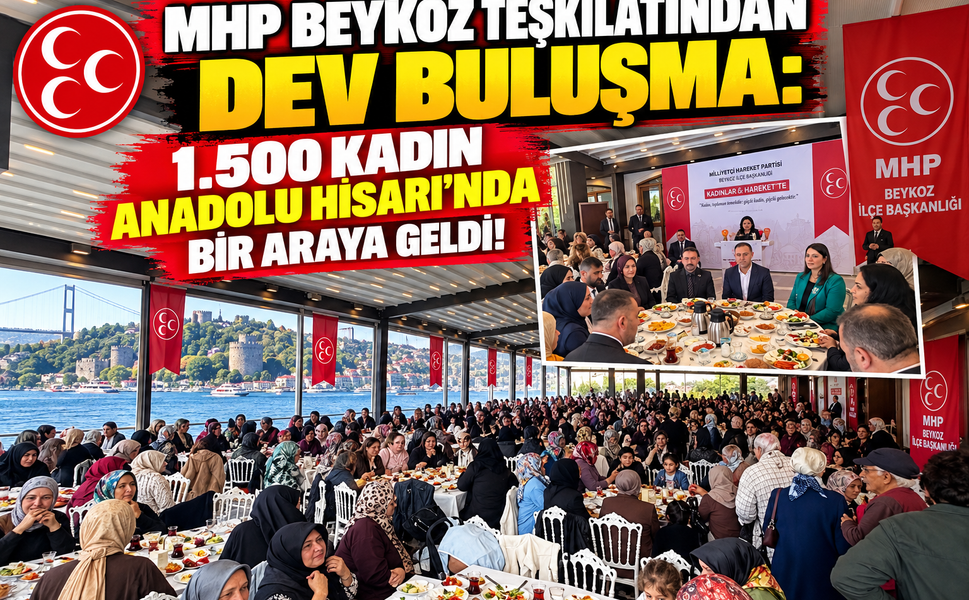 MHP Beykoz’dan 1.500 kadını buluşturan kahvaltı programı