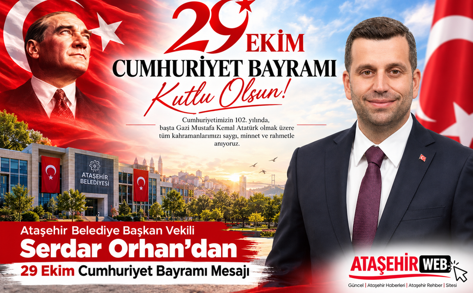 Serdar Orhan’dan 29 Ekim Cumhuriyet Bayramı Mesajı