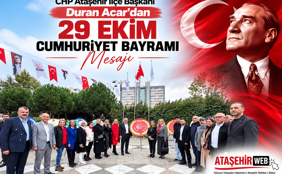 Duran Acar’dan 29 Ekim Cumhuriyet Bayramı Mesajı