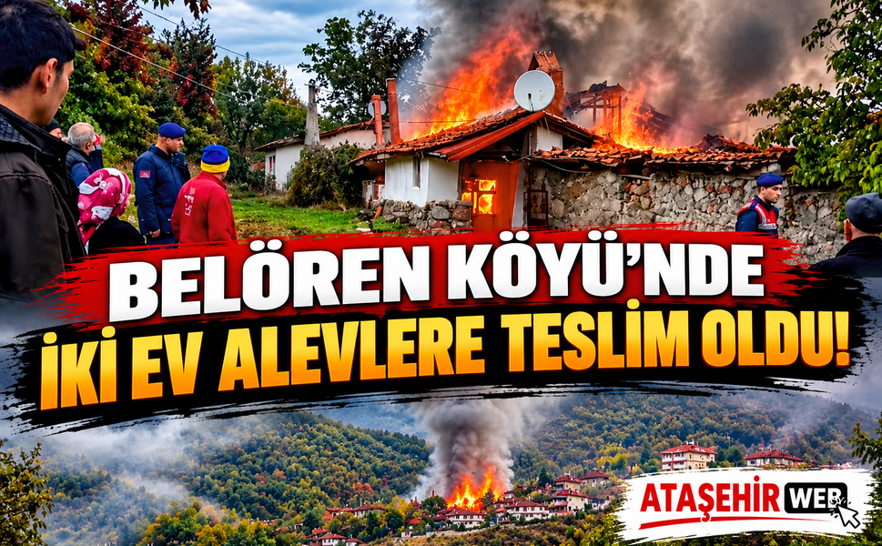 Çankırı Ilgaz’da Korkutan Yangın