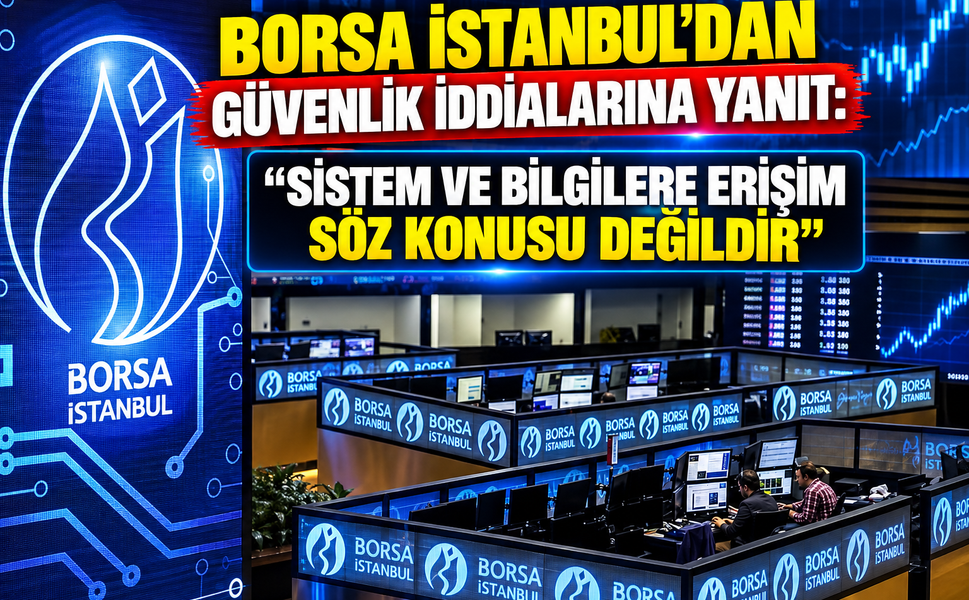 Borsa İstanbul’dan Güvenlik İddialarına Yanıt: "Sistem ve Bilgilere Erişim Söz Konusu Değildir"