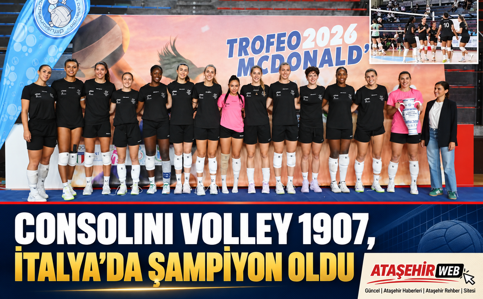 Consolini Volley 1907, İtalya’da Şampiyonluğa Ulaştı!