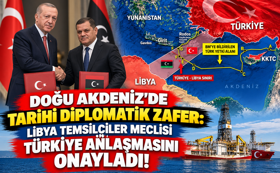 DOĞU AKDENİZ'DE TÜRKLÜĞÜN VE MAVİ VATAN'IN TARİHİ ZAFERİ!