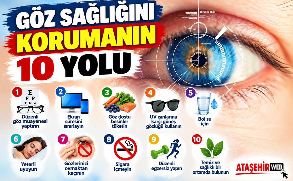 Göz Sağlığını Korumanın 10 Yolu