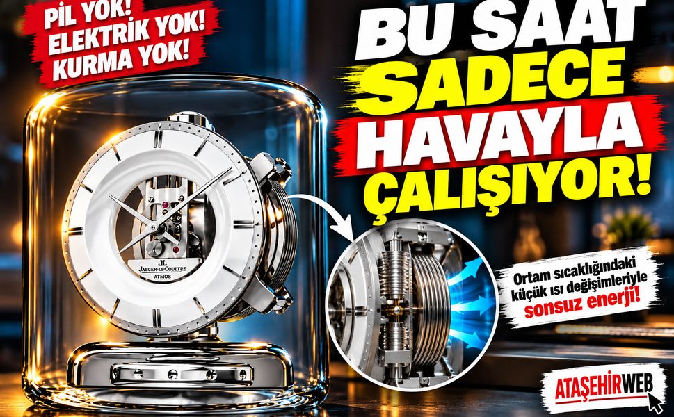 Bu Saat Sadece Havayla Çalışıyor!