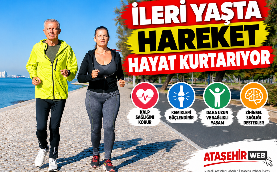 İleri yaşta hareket hayat kurtarıyor
