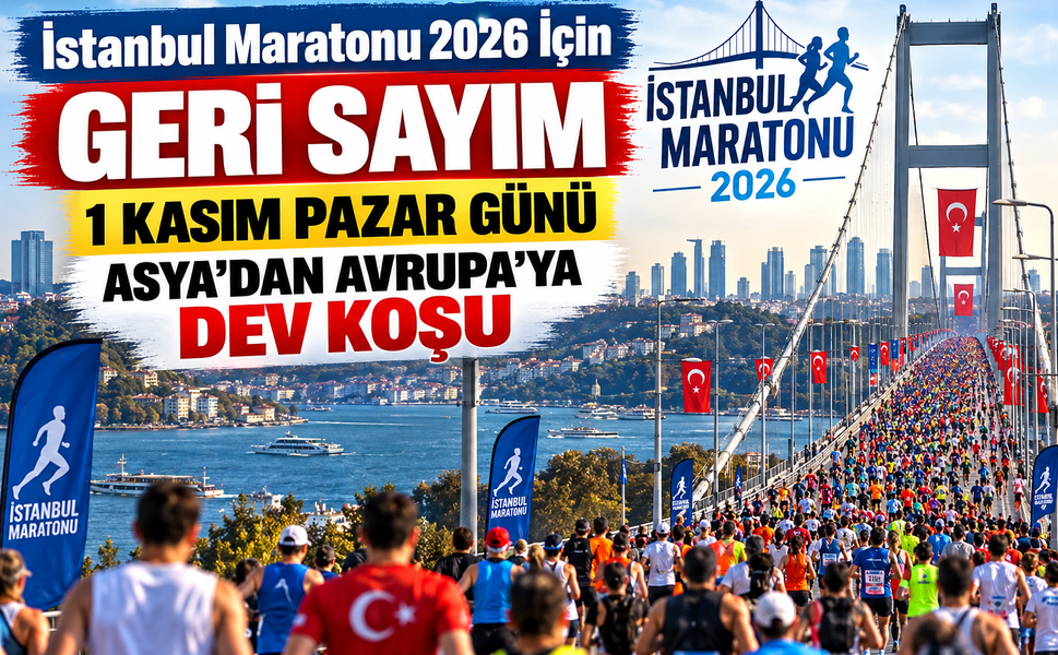 İstanbul Maratonu 2026 İçin Geri Sayım: 1 Kasım Pazar Günü Asya’dan Avrupa’ya Dev Koşu