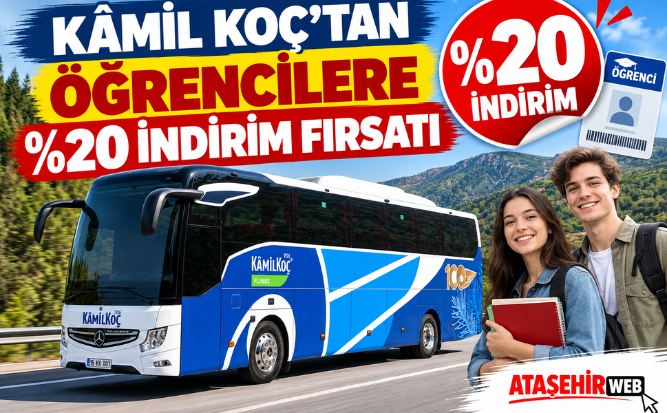 Kâmil Koç’tan Öğrencilere %20 İndirim Fırsatı
