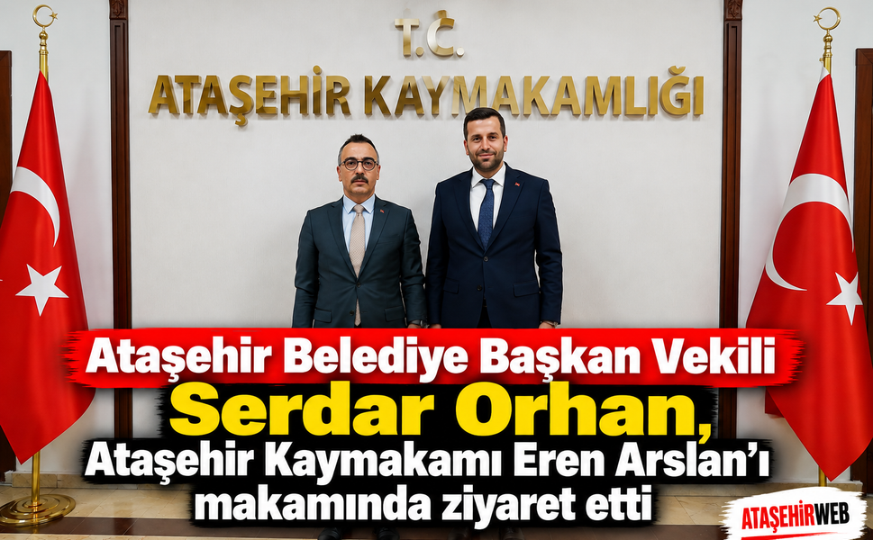 Serdar Orhan’dan Kaymakam Eren Arslan’a Ziyaret