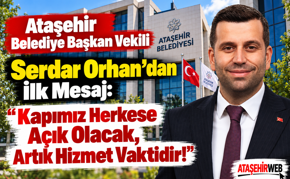 Serdar Orhan’dan İlk Mesaj: “Kapımız Herkese Açık Olacak, Artık Hizmet Vaktidir!”